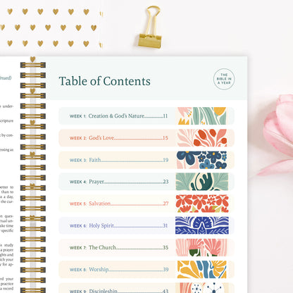 The Bible In A Year: 52-Week Journey