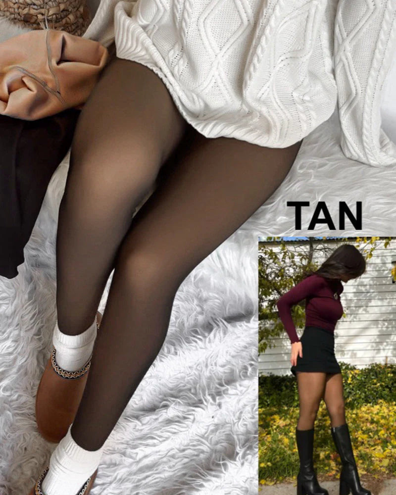 Sooneau Fleece Lined Tights